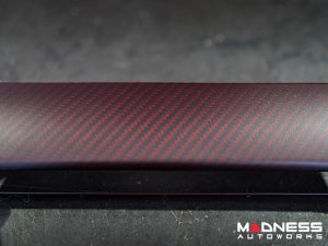 Alfa Romeo 4C Carbon Fiber Control Panel Frame Cover - Dark Red Candy Alfa Romeo 4C Carbon Fiber Control Panel Frame Cover - Dark Red Candy